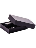 Brieger Stulpschachteln Ligne Noire, 1 Stk, black , 214 x 151 x 45 mm