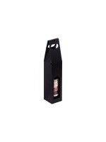 Brieger Sac à bouteilles Vin Ligne Noire Noir