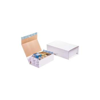 Brieger Boîte d'expédition Brieger blanche 335 x 315 x 130 mm