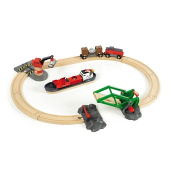 BRIO Container Hafen Set, Alter: 3+ Teile: 16 BRIO Container Hafen Set, Alter: 3+ Teile: 16