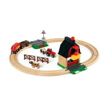 BRIO Bahn Bauernhof Set, Alter: 3+ Teile: 20 BRIO Bahn Bauernhof Set, Alter: 3+ Teile: 20