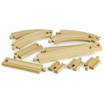 BRIO Kleines Schienensortiment, Alter: 3+ Teile: 11 BRIO Kleines Schienensortiment, Alter: 3+ Teile: 11
