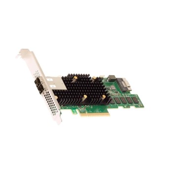 Broadcom MegaRAID 9580-8i8e: 16Port Raid K., SAS/SATA/NVMe, PCIe-x8v4, LP, SFF-8654 Broadcom MegaRAID 9580-8i8e: 16Port Raid K., SAS/SATA/NVMe, PCIe-x8v4, LP, SFF-8654