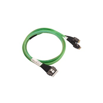 Broadcom SAS Kabel: SFF-8654 -2xSFF-8654, 1m, für 2x SlimSAS x4 Backplane