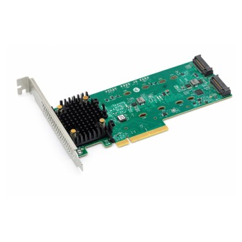 Broadcom MegaRAID 9520-2M2 2Port Controller, NVMe M.2 SSD, SATA M.2 SSD