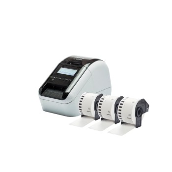 Brother Imprimante pour étiquettes QL-820NWB y compris 3x DK-N55224 Brother Imprimante pour étiquettes QL-820NWB y compris 3x DK-N55224