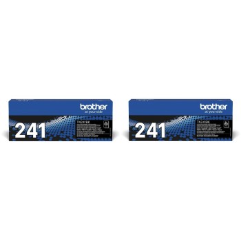 Toner Brother TN-241BK TWIN PACK, Schwarz High Yield Doppelpack Toner Brother TN-241BK TWIN PACK, Schwarz High Yield Doppelpack
