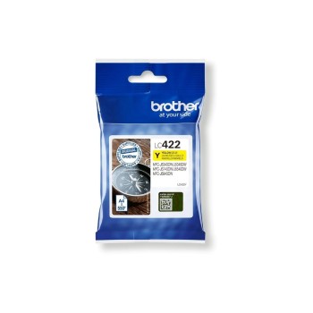 Tinte Brother LC-422Y, Yellow, 550 Seiten, J5340,J5740,J6540,J6940