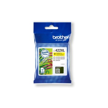 Tinte Brother LC-422XLY, YellowXL, 1500 Seiten, J5340,J5740,J6540,J6940