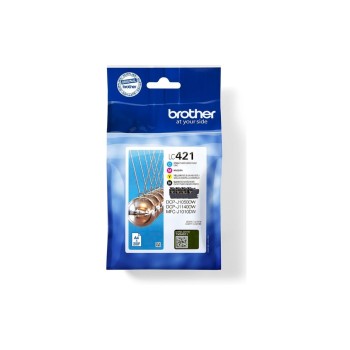 Tinte Brother LC-421VAL, BKCMY, 200 Seiten, J1050, J1140, J1010