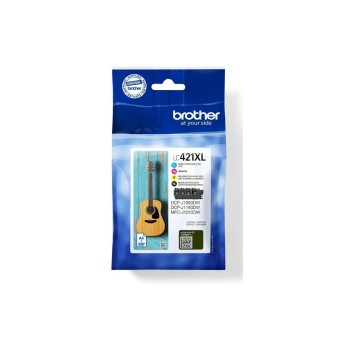 Tinte Brother LC4-21XLY, BKCMY, 500 Seiten, J1050, J1140, J1010 Tinte Brother LC4-21XLY, BKCMY, 500 Seiten, J1050, J1140, J1010