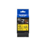 PTOUCH Flexitape lamin. black /yellow, TZe-FX631 for PT-550 12 mm