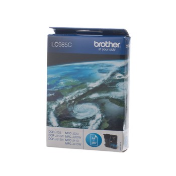Tinte Brother LC-985C zu DCP-J315W, Tinten Patrone cyan Tinte Brother LC-985C zu DCP-J315W, Tinten Patrone cyan