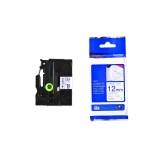 Brother P-Touch Schriftb, textil, 12 mm, Band weiss, Schrift blau