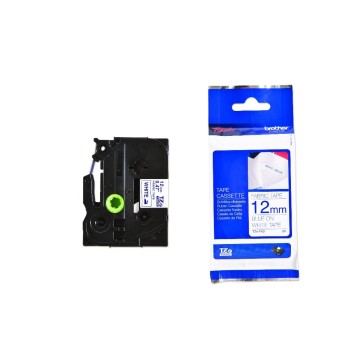 Brother P-Touch Schriftb, textil, 12 mm, Band white, Schrift blue