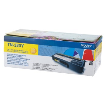 Toner yellow zu Brother HL-4140CN/4150CDN/, 4570CDW/4570CDWT, TN-320Y, 1500 Seiten @ 5% Toner yellow zu Brother HL-4140CN/4150CDN/, 4570CDW/4570CDWT, TN-320Y, 1500 Seiten @ 5%