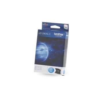 Tinte Brother LC-1280XLC, cyan, Super High Yield für 2400 Seiten@5% Deckung Tinte Brother LC-1280XLC, cyan, Super High Yield für 2400 Seiten@5% Deckung