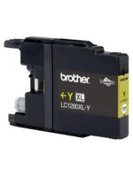 Tinte Brother LC-1280XLY, yellow, Super High Yield für 2400 Seiten@5% Deckung
