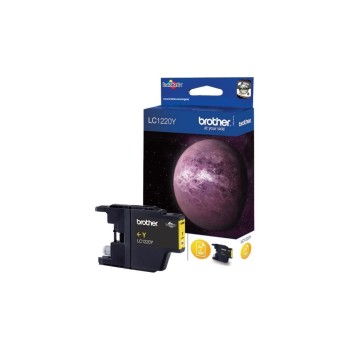 Tinte Brother LC-1220Y, yellow, 300 Seiten, DCP-J525W/J925DW/J725DW/MFC-J625DW/J825DW/J430W Tinte Brother LC-1220Y, yellow, 300 Seiten, DCP-J525W/J925DW/J725DW/MFC-J625DW/J825DW/J430W