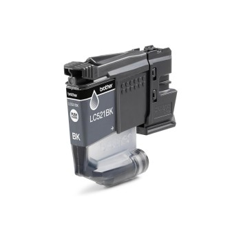 Tinte Brother LC-521BK, black, 500 Seiten Tinte Brother LC-521BK, black, 500 Seiten