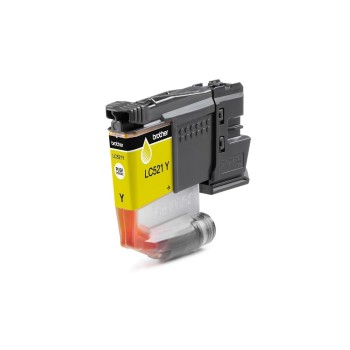 Tinte Brother LC-521Y, yellow, 500 Seiten Tinte Brother LC-521Y, yellow, 500 Seiten