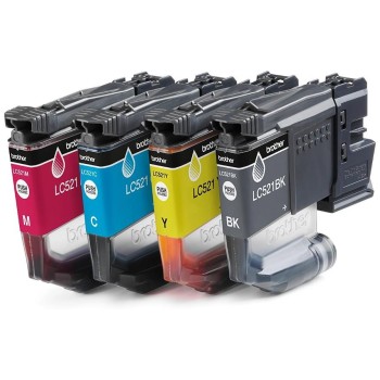 Tinte Brother LC-521M, Value Pack, 500 Seiten Tinte Brother LC-521M, Value Pack, 500 Seiten