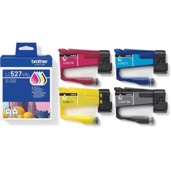 Tinte Brother LC-527VAL, Value Pack, 1300 BL und 900 CL Seiten