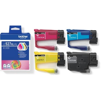 Tinte Brother LC-527XLVAL, Value Pack XL, 3000 Black und 2000 CL Seiten