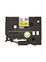 Brother Ruban d’étiquettes TZe-FX651 Noir sur Jaune