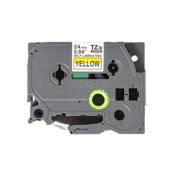 Brother P-touch Schriftband TZe-SL651, 24mm, Schwarz auf Gelb Brother P-touch Schriftband TZe-SL651, 24mm, Schwarz auf Gelb