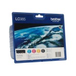 Brother combi-pack, 4 cartouches LC-985VALBP, LC-985M, LC-985BK, LC-985Y, LC-985C