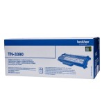 Toner Brother TN-3390, schwarz, 12000Seiten bei 5% Deckung