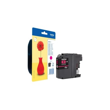 Tinte Brother LC-121M, magenta, 300 Seiten Tinte Brother LC-121M, magenta, 300 Seiten