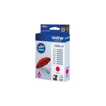 Tinte Brother LC-225XLM, magenta, 1200 Seiten Tinte Brother LC-225XLM, magenta, 1200 Seiten