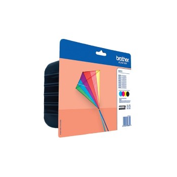 Brother Value-pack LC223VALBP, 4 inks: LC223BK, LC223C, LC223M, LC223Y