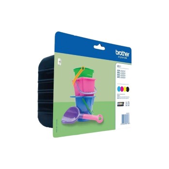 Brother Kombipack, 4 Patronen, LC221VALBP, LC221BK, LC221C, LC221M, LC221Y