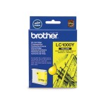 Encre Brother LC-1000Y jaune, pour DCP130C, 330C/540CN/750CW/MFC240C/440CN/660CN,