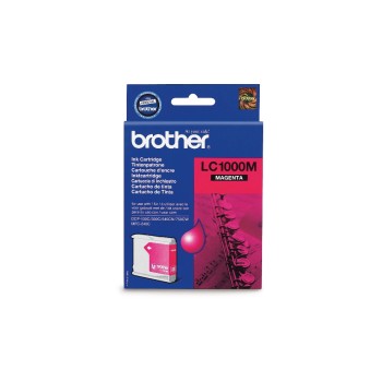 Tinte Brother LC-1000M magenta, zu DCP130C, 330C/540CN/750CW/MFC240C/440CN/660CN, Tinte Brother LC-1000M magenta, zu DCP130C, 330C/540CN/750CW/MFC240C/440CN/660CN,