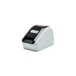 Brother P-touch QL-820NWB, WLAN, USB, LAN,, 176mm/Sek, 12mm - 62 mm Breite, red,