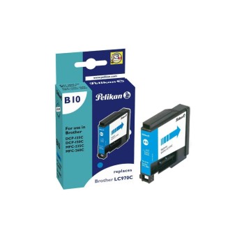 Tinte Brother LC-970C zu DCP150C/MFC-260C, TintenPatrone cyan