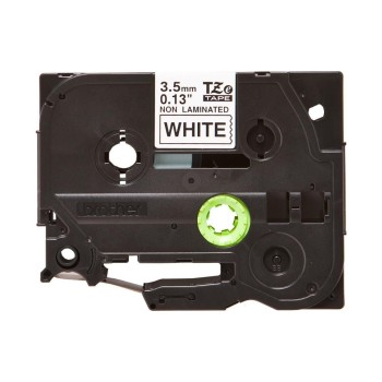 Brother P-touch Farbband TZE-N201, TZe-Band, nicht laminiert,Schwaz auf white, 3.5mm, 8m Brother P-touch Farbband TZE-N201, TZe-Band, nicht laminiert,Schwaz auf white, 3.5mm, 8m