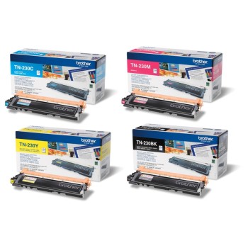 Brother Kits de toner TN-230 noir/Cyan/Magenta/Yellow Brother Kits de toner TN-230 noir/Cyan/Magenta/Yellow
