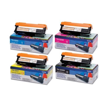 Brother Kits de toner TN-325 noir/Cyan/Magenta/Yellow Brother Kits de toner TN-325 noir/Cyan/Magenta/Yellow