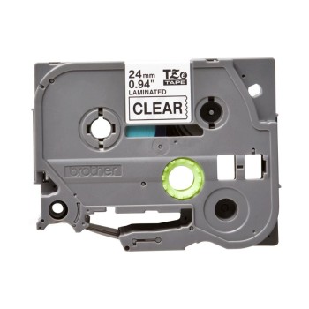 Brother P-touch Farbband TZe-151, TZ-Band, laminiert,black auf klar, 24mm, 8m
