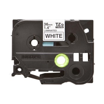 Brother P-touch Farbband TZe-261, TZ-Band, laminiert,black auf white, 36mm, 8m