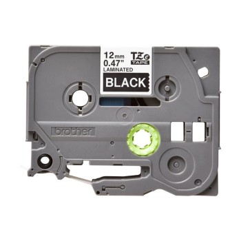 Brother P-touch Farbband TZe-335, TZ-Band, laminiert,weiss auf black, 12mm, 8m