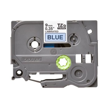 Brother P-touch Farbband TZe-521, TZ-Band, laminiert,black auf blue, 9mm, 8m