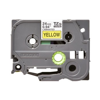 Brother P-touch Farbband TZe-651, TZ-Band, laminiert,black auf yellow, 24mm, 8m