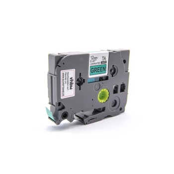 Brother P-touch Farbband TZe-731, TZ-Band, laminiert,black auf grün, 12mm, 8m Brother P-touch Farbband TZe-731, TZ-Band, laminiert,black auf grün, 12mm, 8m