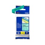 Brother P-touch Farbband TZe-751, TZ-Band, laminiert,noir auf vert, 24mm, 8m